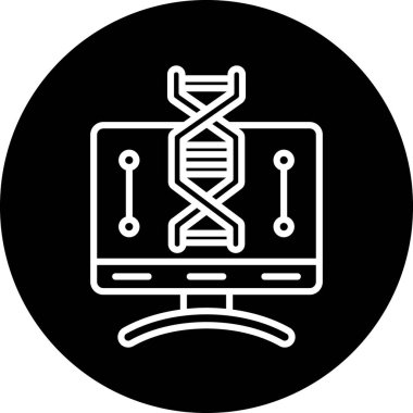 Bilim simgesi vektör illüstrasyonu