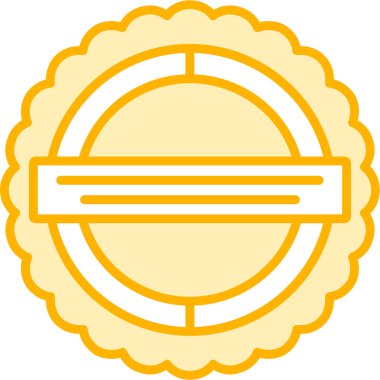 Yemek. Web simgesi basit illüstrasyon