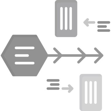 veri aktarım vektör simgesi