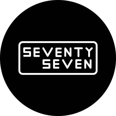 beyaz üzerine yedi damga