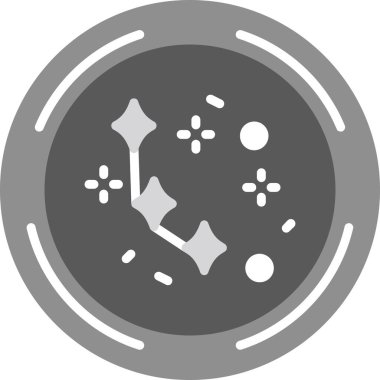 Bir saat simgesinin vektör illüstrasyonu