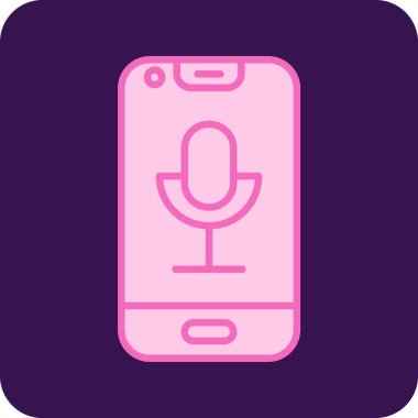 Mobil sohbet. Web simgesi