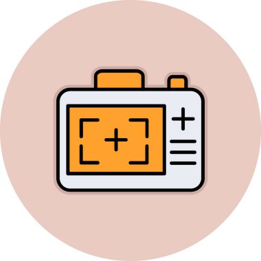 pil modern ikon vektör çizimi