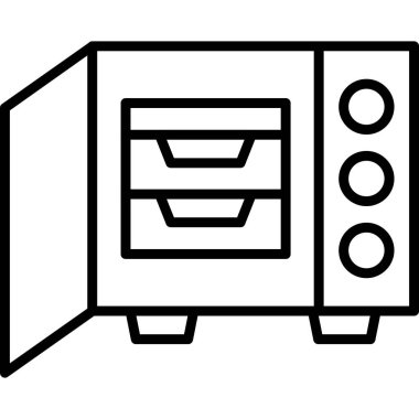 Sunucu vektör simgesi ile bilgisayar monitörü.