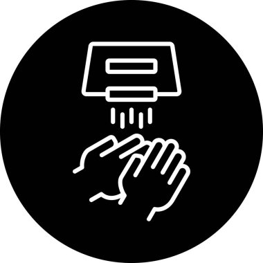 El yıkama vektör resimleme