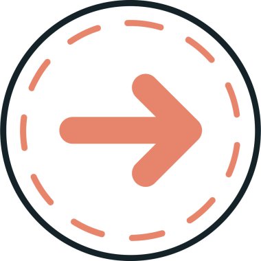 ok yönü simgesi doldurulmuş özet biçimi