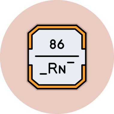6 'nın beyaz arkaplanındaki simge tasarımı çizimi