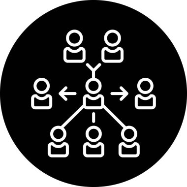 seo modern simgesinin vektör illüstrasyonu