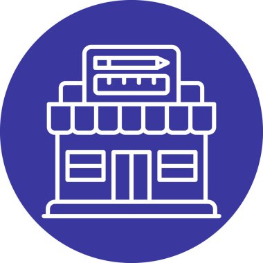 Yapı simgesinin vektör illüstrasyonu