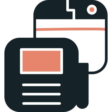 yazıcı web tasarımı vektör çizimi