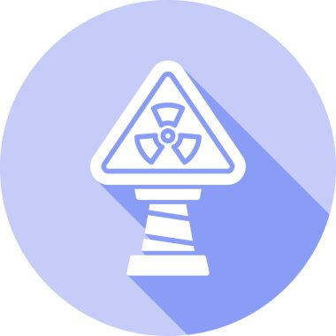 Modern b 'nin vektör illüstrasyonunda gaz ikonu yok