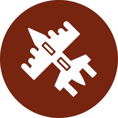 Düzlemdeki düzlemin vektör simgesi