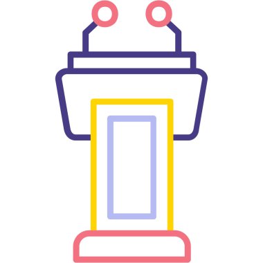 Kahve. Web simgesi basit illüstrasyon