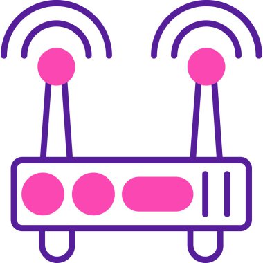 Bir b-b simgesinin vektör illüstrasyonu