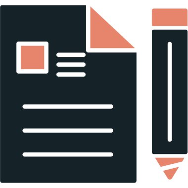 belge dosya vektör simgesi