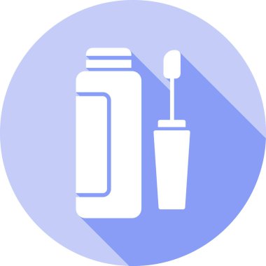 Şişe. Web simgesi basit illüstrasyon