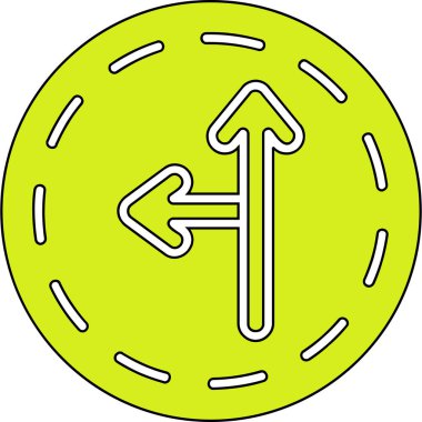 ok yönü simgesi doldurulmuş - taslak biçimi