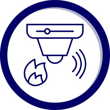 cctv simgesinin vektör illüstrasyonu