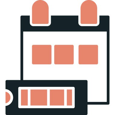 pil vektör illüstrasyonu