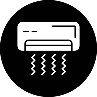 Tek bir izole simgenin vektör illüstrasyonu