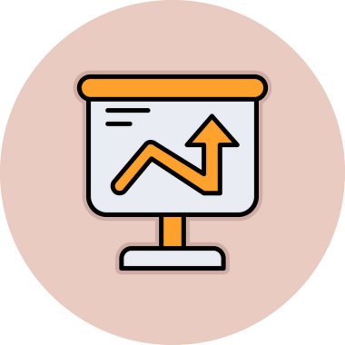 Çizelge. Web simgesi basit illüstrasyon