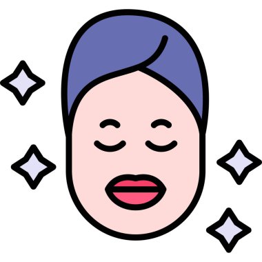 güzel kız yüzü simgesi