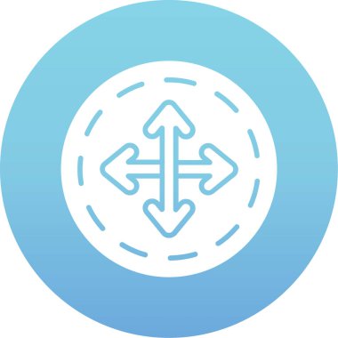 vektör ok simgesi illüstrasyonu