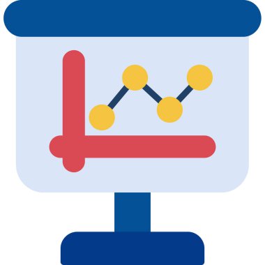 Grafik. Web simgesi basit illüstrasyon