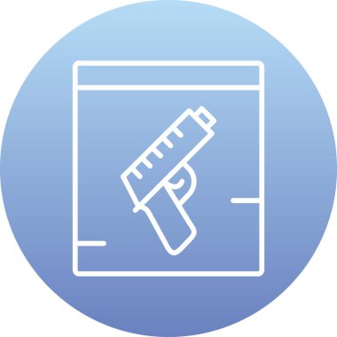 Modern simgenin vektör illüstrasyonu