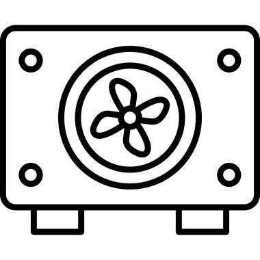 Fan simge, anahat stili