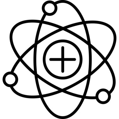 atom atomu bilim simgesi