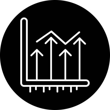 Grafik. Web simgesi basit illüstrasyon