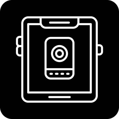 Telefon simgesi vektör illüstrasyonu