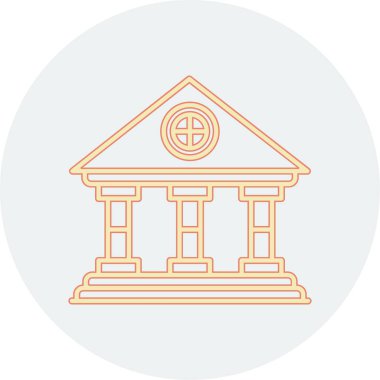 vektör renk çizgisi simgesi oluşturuluyor