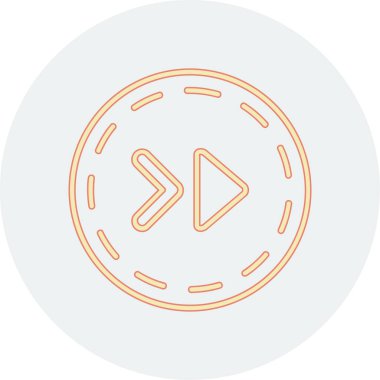 Modern simgenin vektör illüstrasyonu