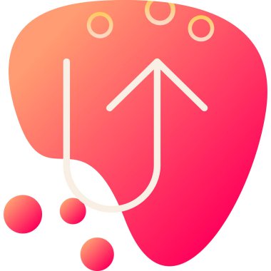 Et ikonu. Web için et vektör simgelerinin basit illüstrasyonu