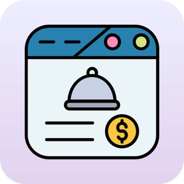 Dolar para simgesi, vektör illüstrasyon tasarımı