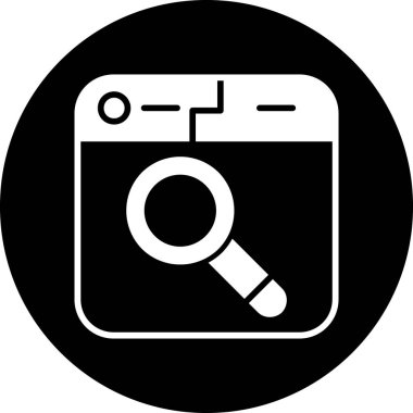 Kamera. Web simgesi basit illüstrasyon