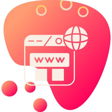 seo modern simgesinin vektör illüstrasyonu