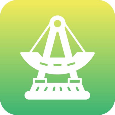 Eşsiz Yel Değirmeni Vektör Kabartma Simgesi