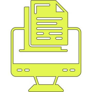 Seo simgesinin vektör illüstrasyonu