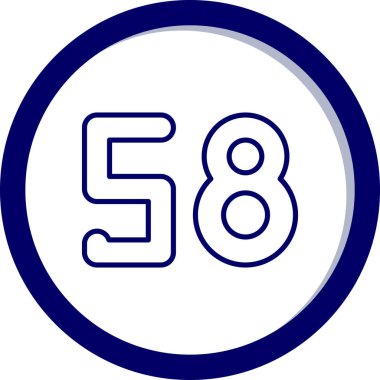 8 numaralı simge işareti tasarımı