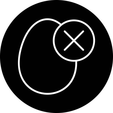 Tıbbi bir simgenin vektör illüstrasyonu