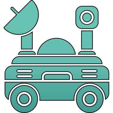 araba simgesi vektör illüstrasyonu