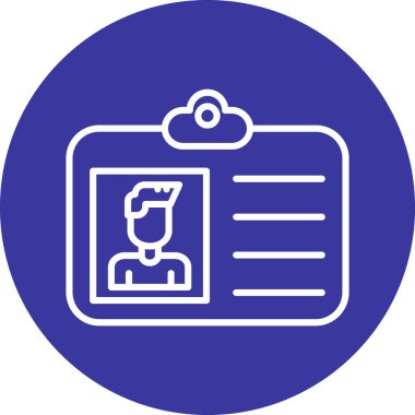 İnsan simgesinin vektör illüstrasyonu