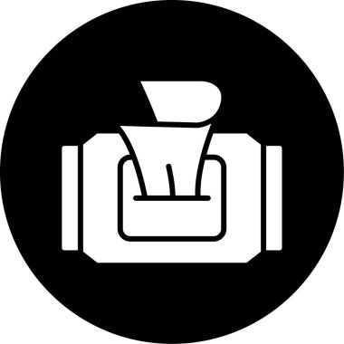 Gıda ve içecek Web ikonu vektör illüstrasyonu