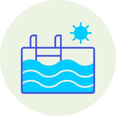 güneş web vektör illüstrasyonu