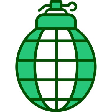 Kurdele ikonlu yeşil noel balosu