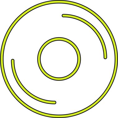 top oyunu simgesi - taslak biçimi