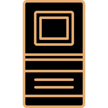 Web simgesi vektör illüstrasyonu